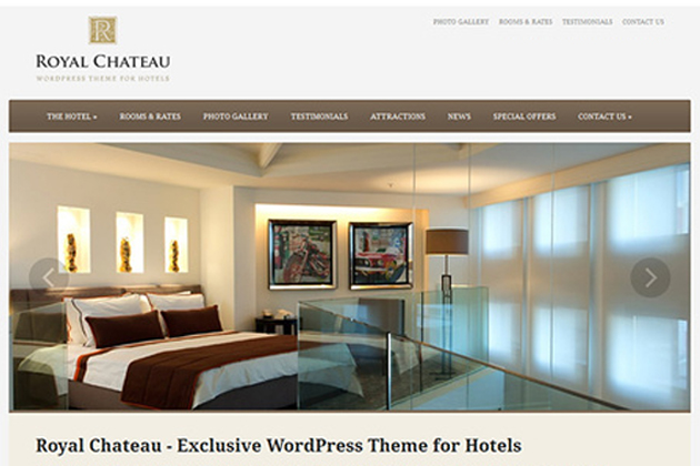 Royal Chateau WordPress Theme